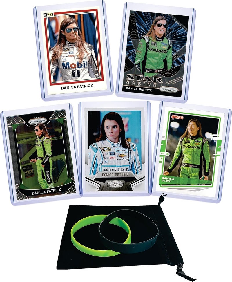 Chaser Danica Patrick (5) Assorted Racing Cards Gift Pack - Image 1